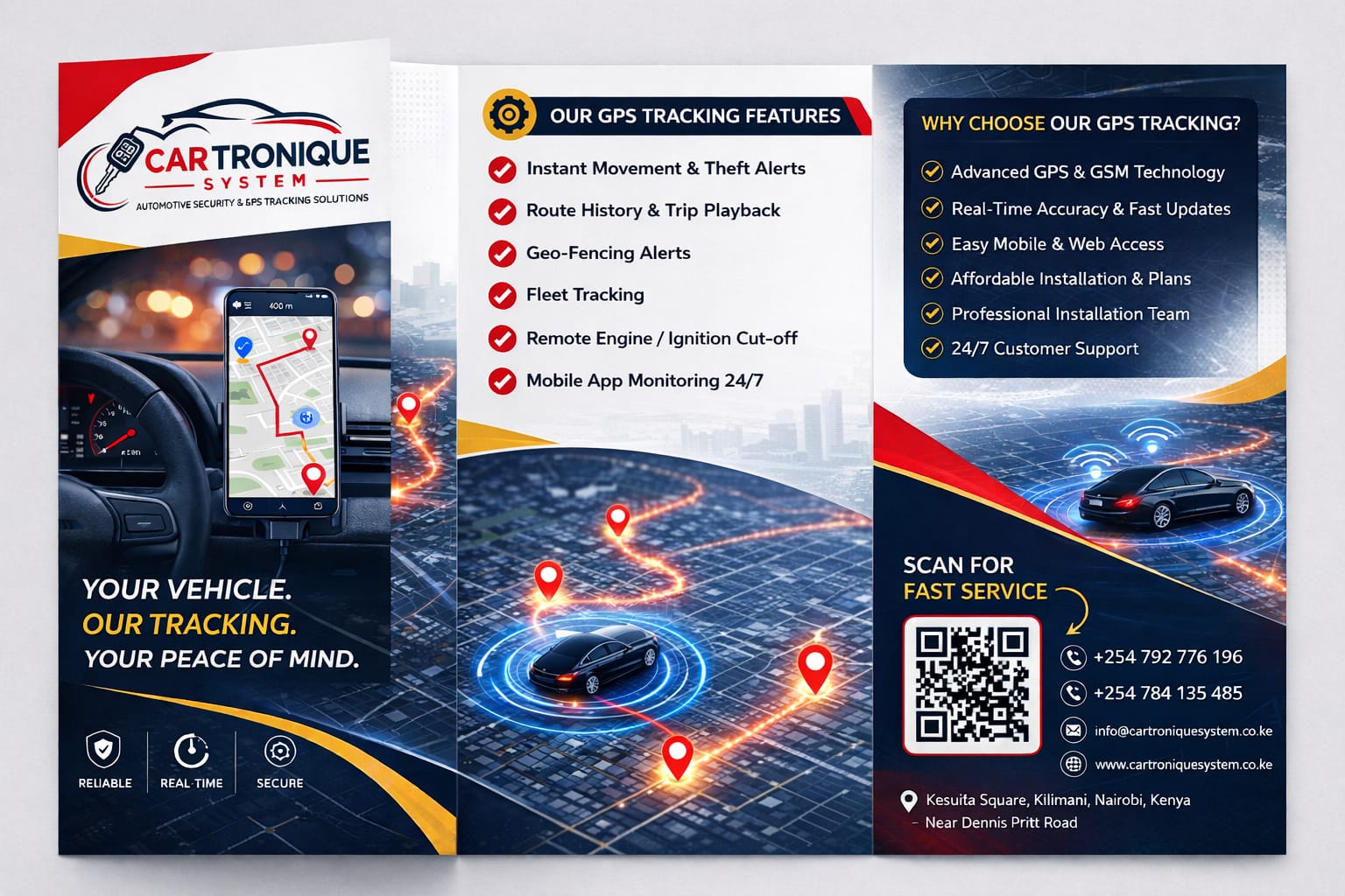 GPS Car Tracking Installation Nairobi Kenya